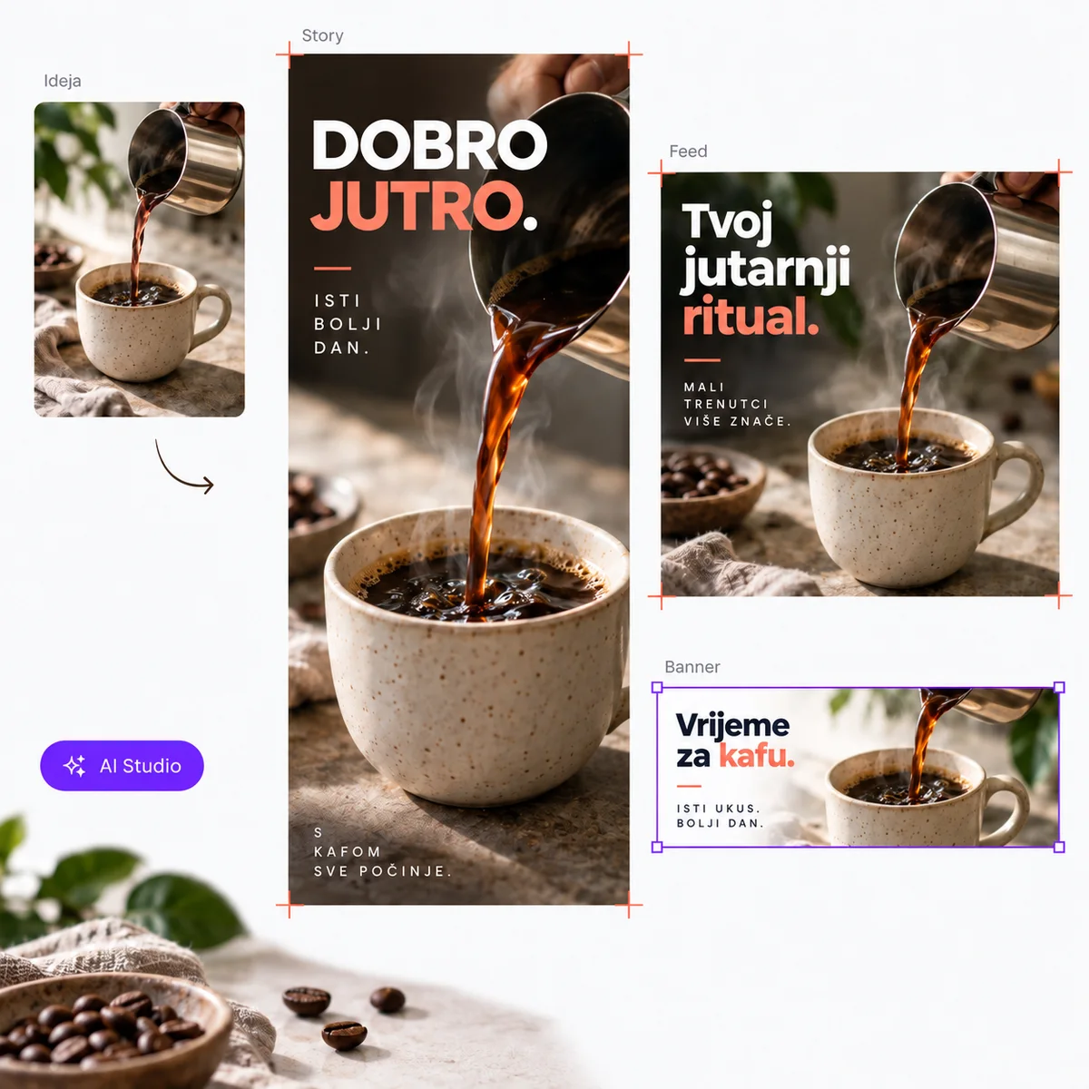 creative studio + ai dizajner